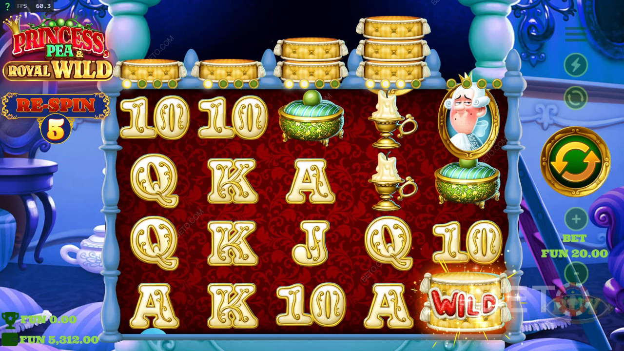 Ulasan Princess Pea & Royal Wild oleh BETO Slots