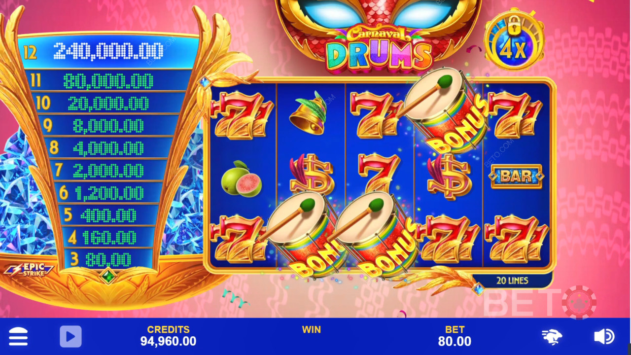 Carnaval Drums Main Gratis