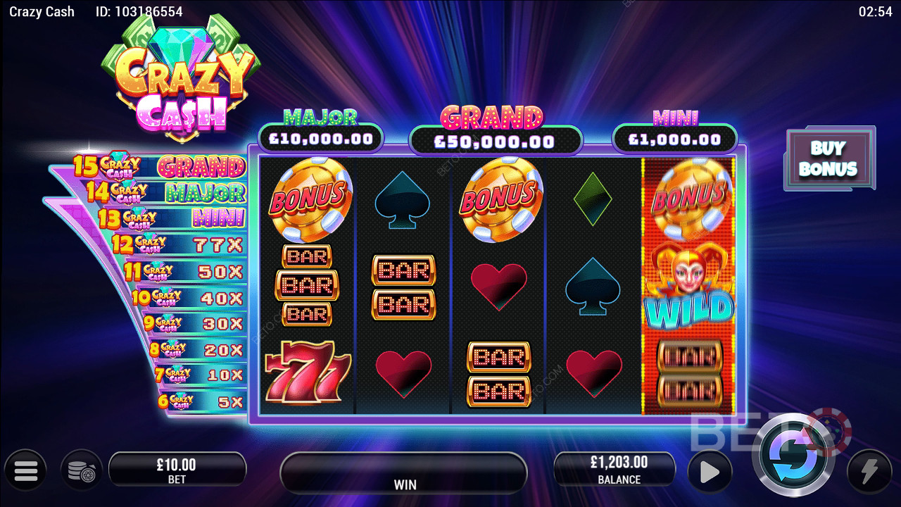 Crazy Cash Main Gratis