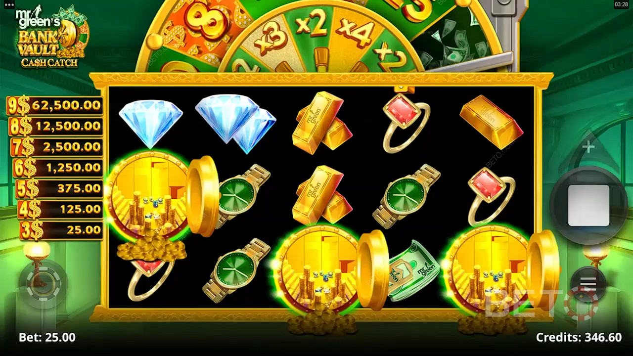 Mr Green's Bank Vault Main Gratis
