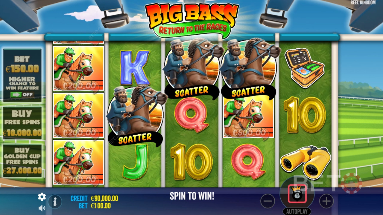Big Bass Return to the Races Main Gratis