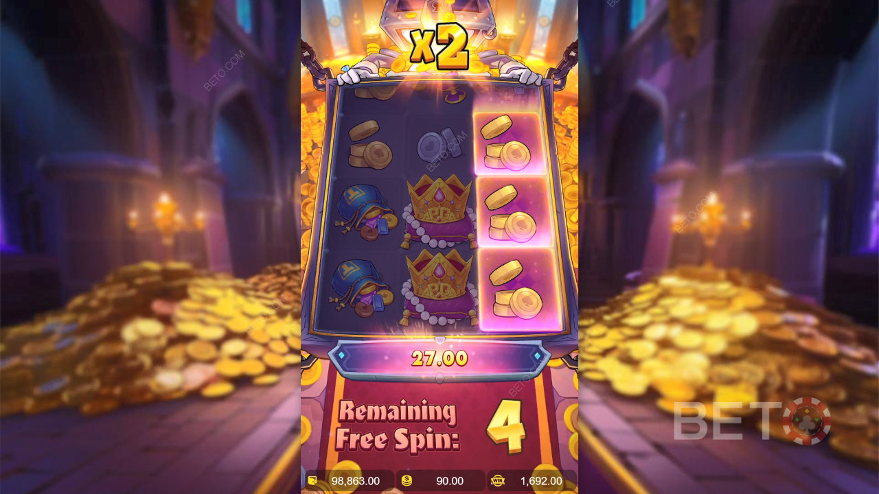 Menangkan 5,000x taruhan Anda di Mesin Slot Keberuntungan Tuan Harta Karun!