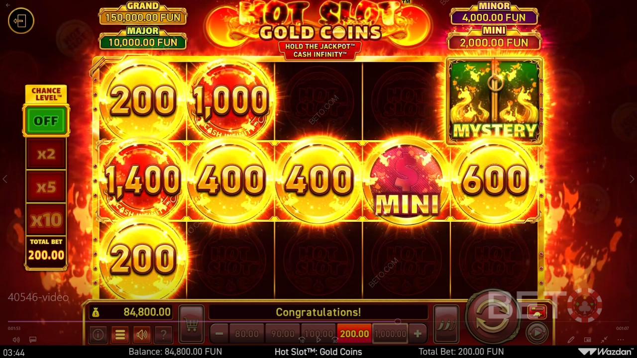 Hot Slot: Gold Coins Main Gratis