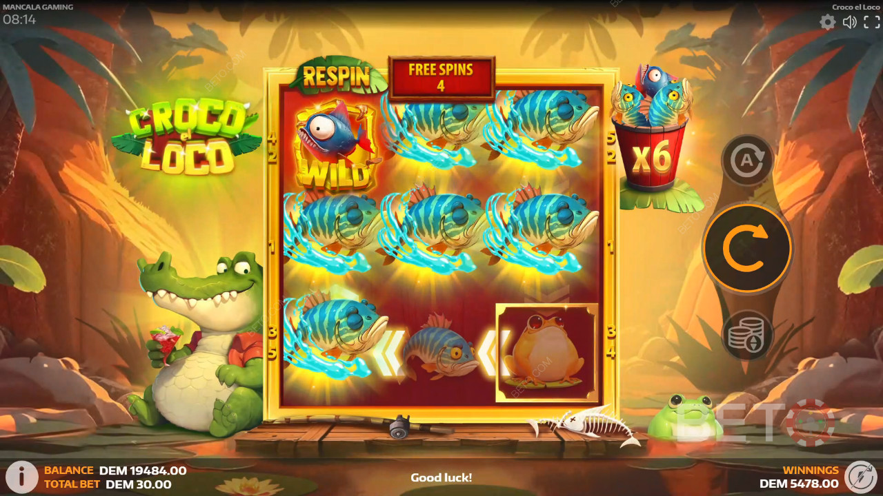Croco el Loco Main Gratis