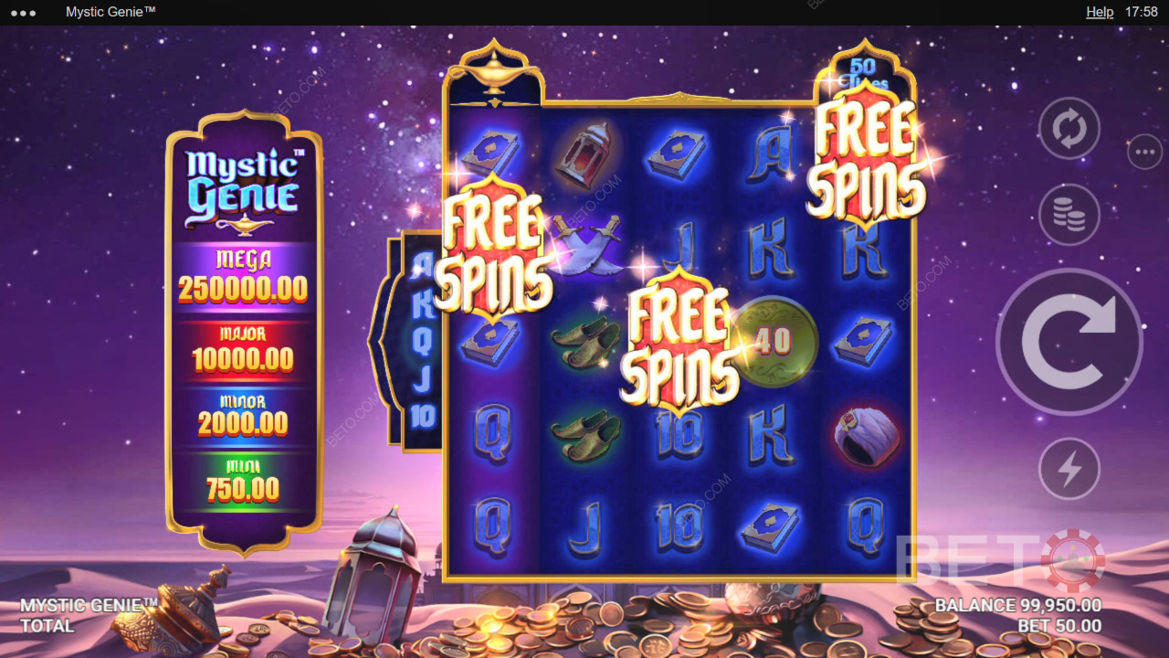 Ulasan Mystic Genie oleh BETO Slots