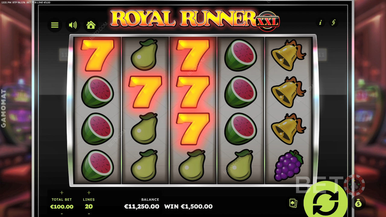 Royal Runner XXL Main Gratis