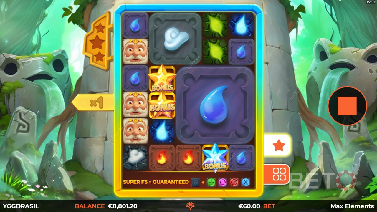 Ulasan Max Elements oleh BETO Slots