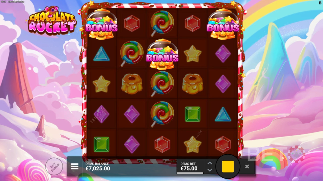 Ulasan Roket Cokelat oleh BETO Slots
