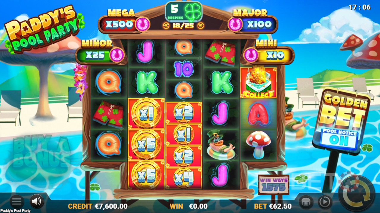 Ulasan Pesta Kolam Renang Paddy oleh BETO Slots