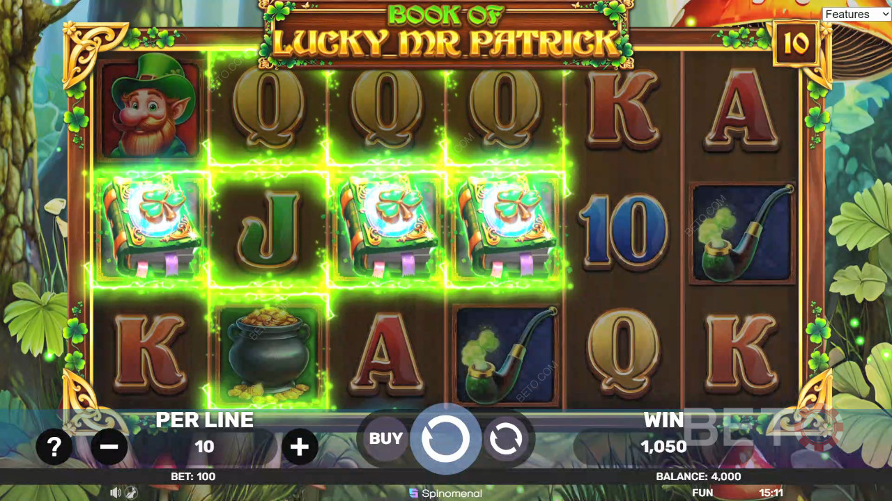 Ulasan Buku Lucky Mr Patrick oleh BETO Slots