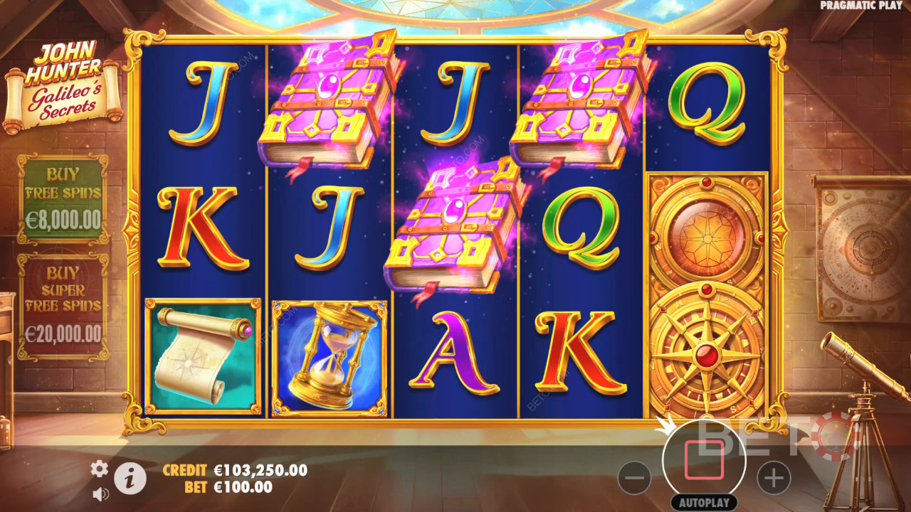 Ulasan Rahasia John Hunter dan Galileo oleh BETO Slots