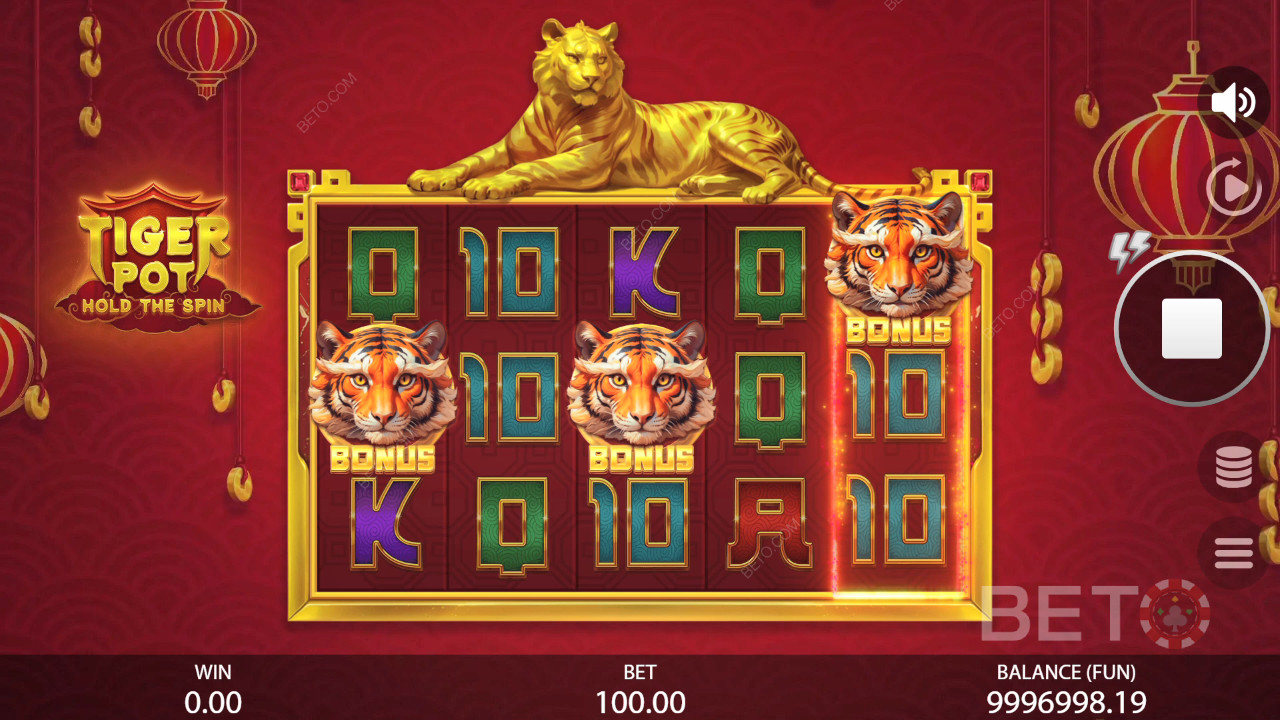 Tiger Pot: Hold The Spin Main Gratis