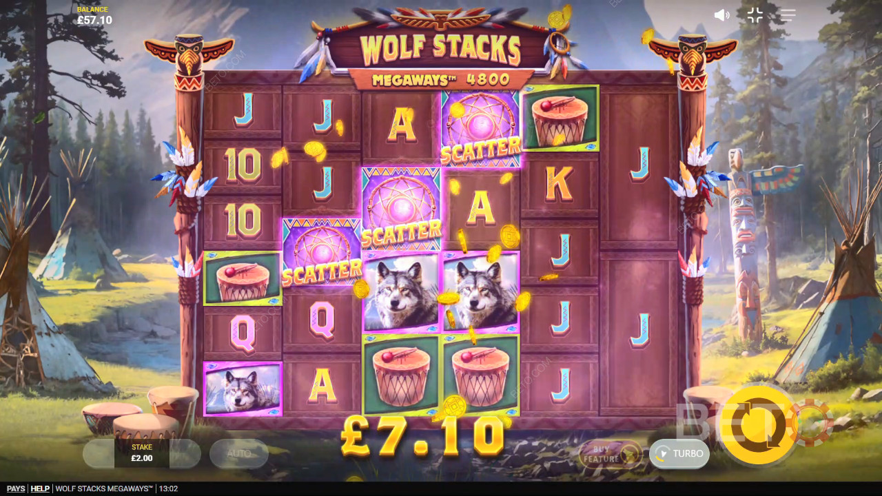 Ulasan Wolf Stacks Megaways oleh BETO Slots