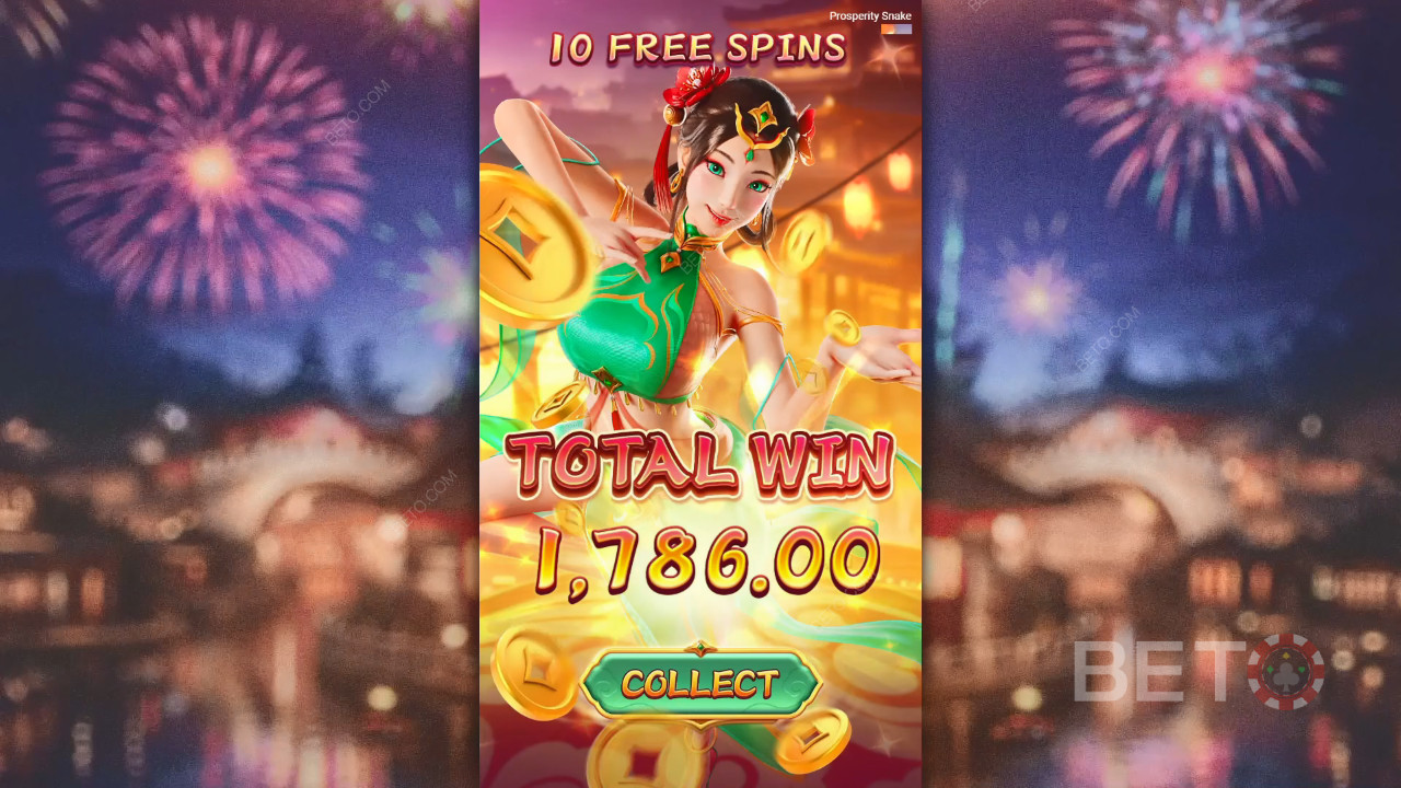 Menangkan 5,000x taruhan Anda di Slot Ular Kemakmuran!