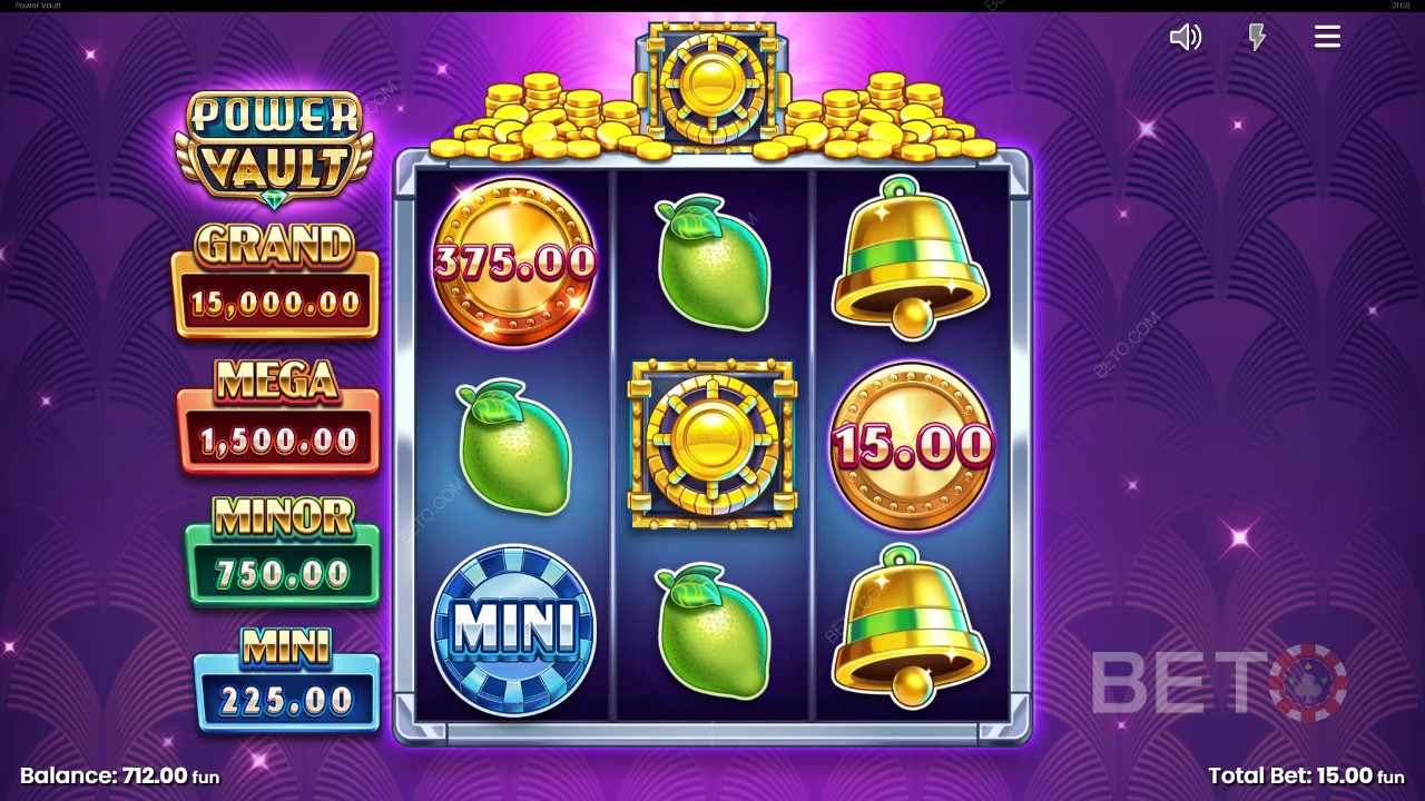 Ulasan Power Vault oleh BETO Slots