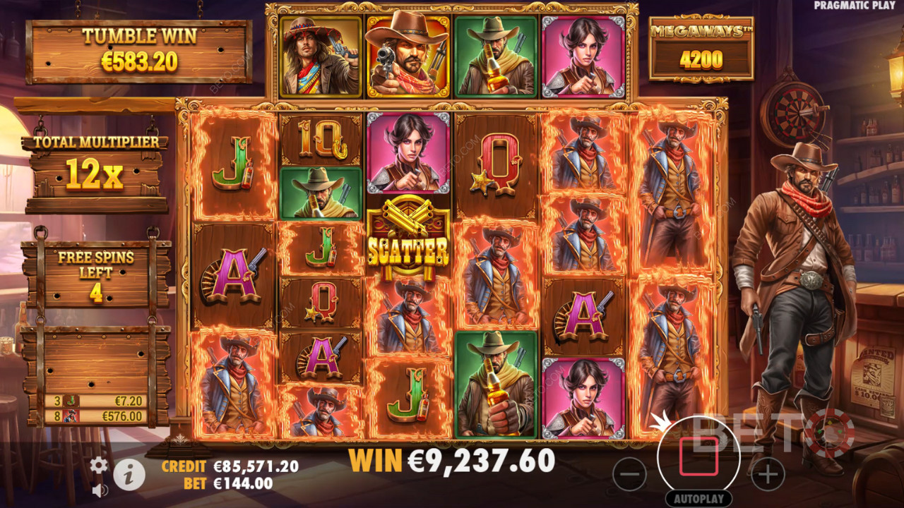 Ulasan Bandit Megaways oleh BETO Slots