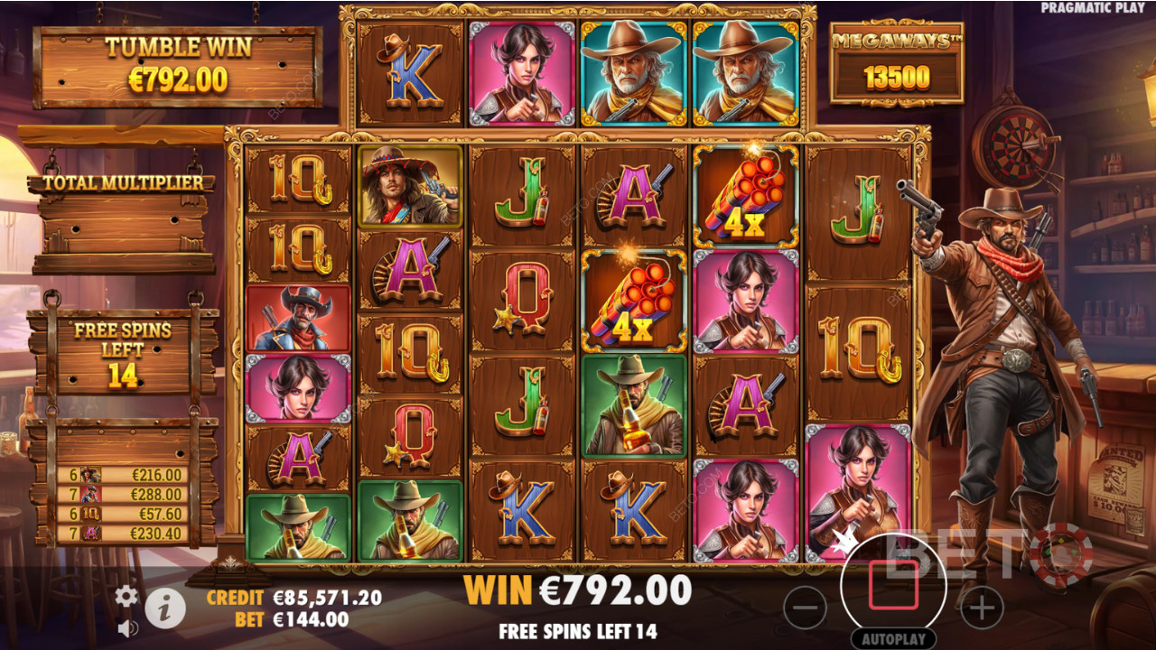Menangkan 5,000x taruhan Anda di Slot Online Bandit Megaways!