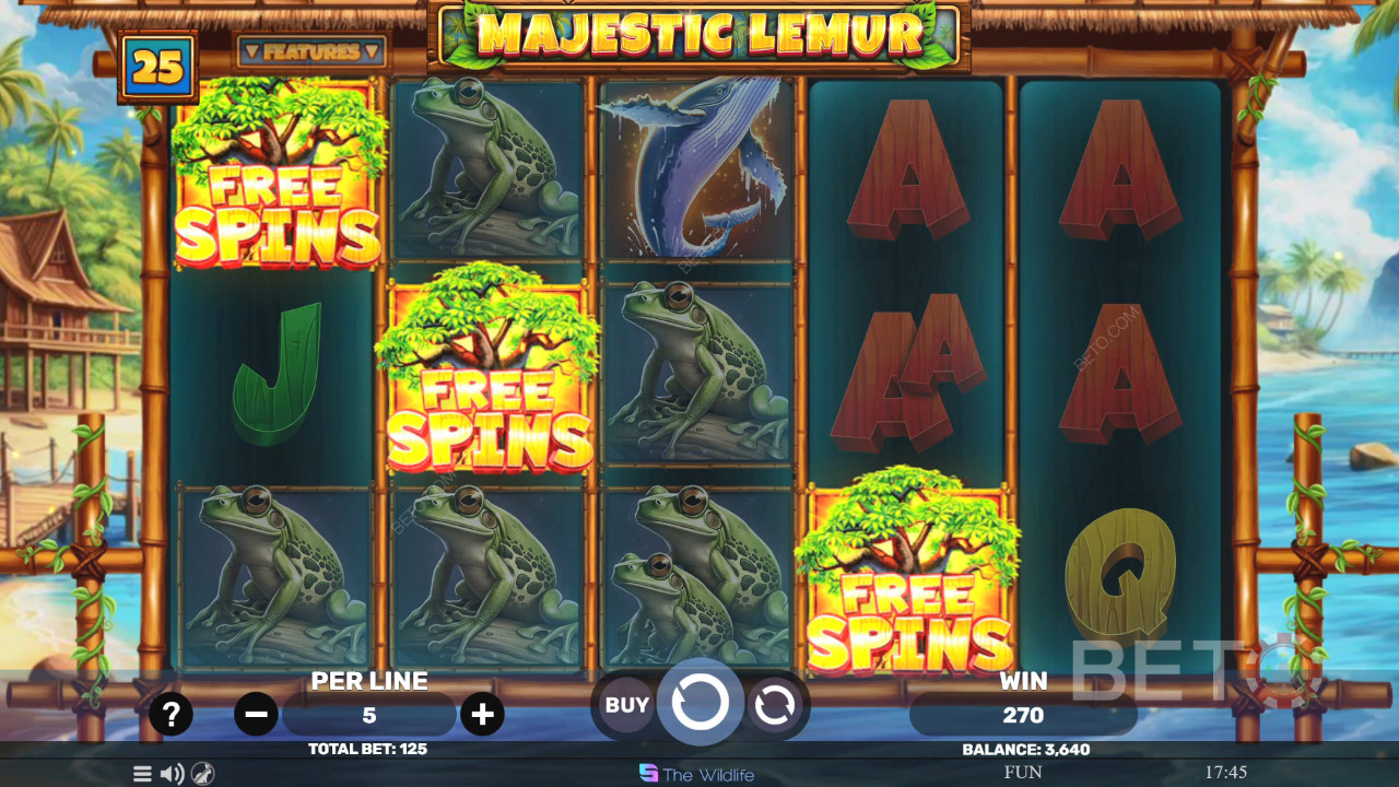 Ulasan Majestic Lemur oleh BETO Slots