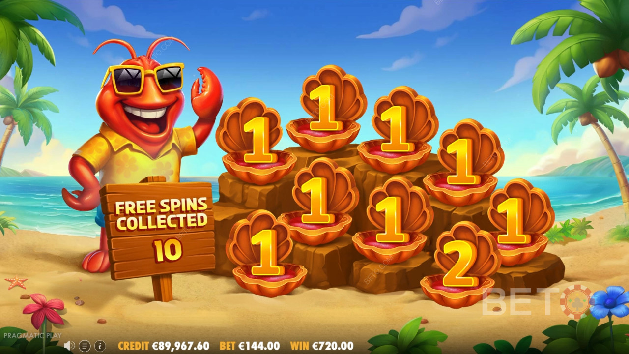 Menangkan 4,000x taruhan Anda di Slot Online Lobster House!