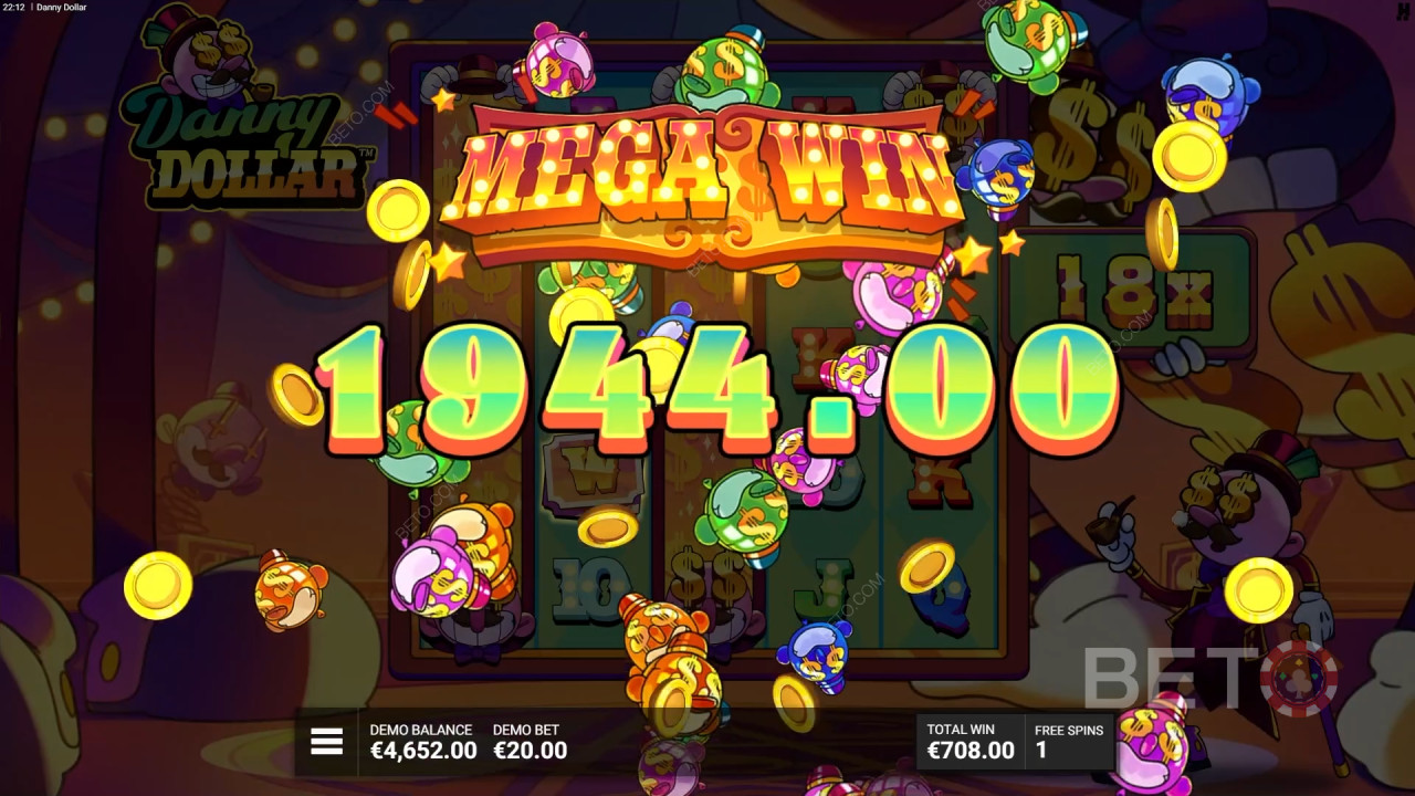 Fitur Bonus Dijelaskan dalam Danny Dollar oleh Hacksaw Gaming