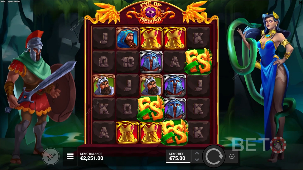 Ulasan Eye of Medusa oleh BETO Slots