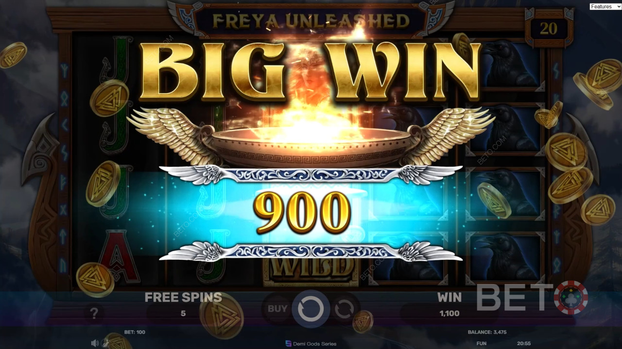 Menangkan 3,000x taruhan Anda di Slot Online Freya Unleashed!