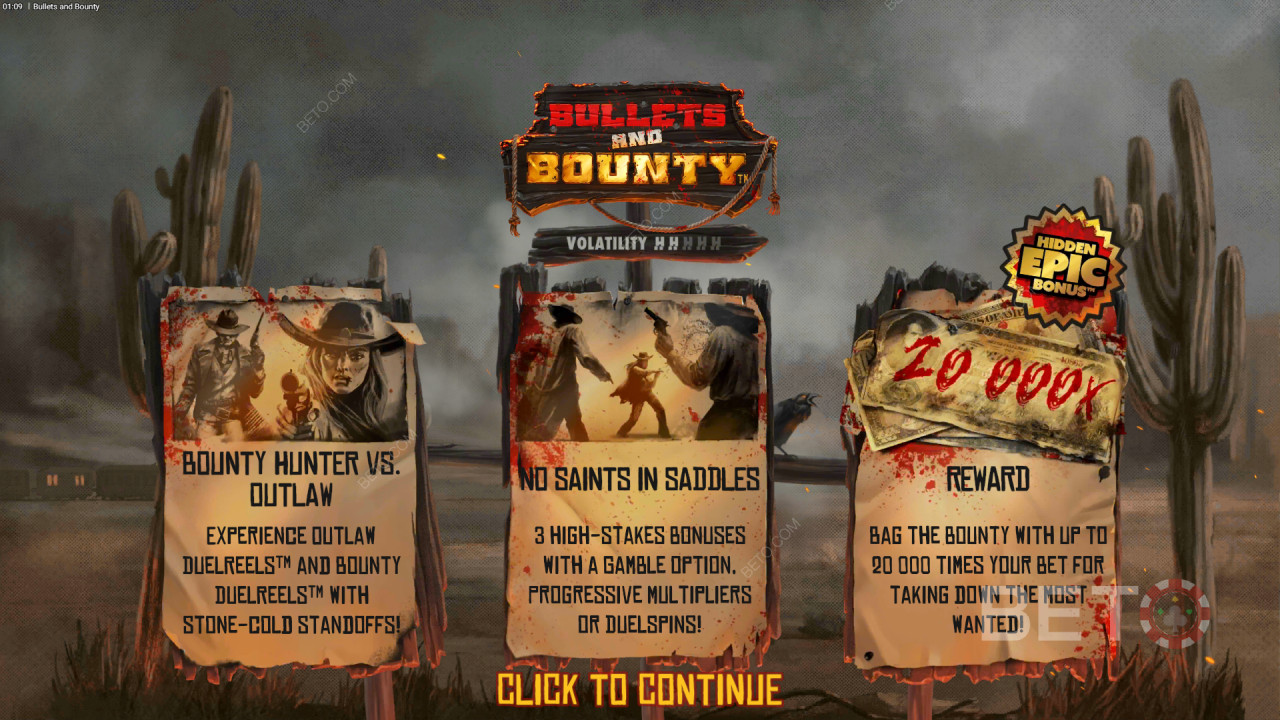 Fitur Bonus Dijelaskan di Bullets and Bounty oleh Hacksaw Gaming
