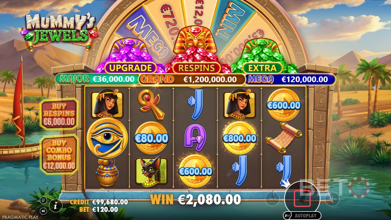 Ulasan Perhiasan Mummy oleh BETO Slots