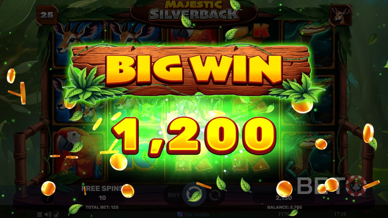Menangkan 500x taruhan Anda di Slot Majestic Silverback Online!