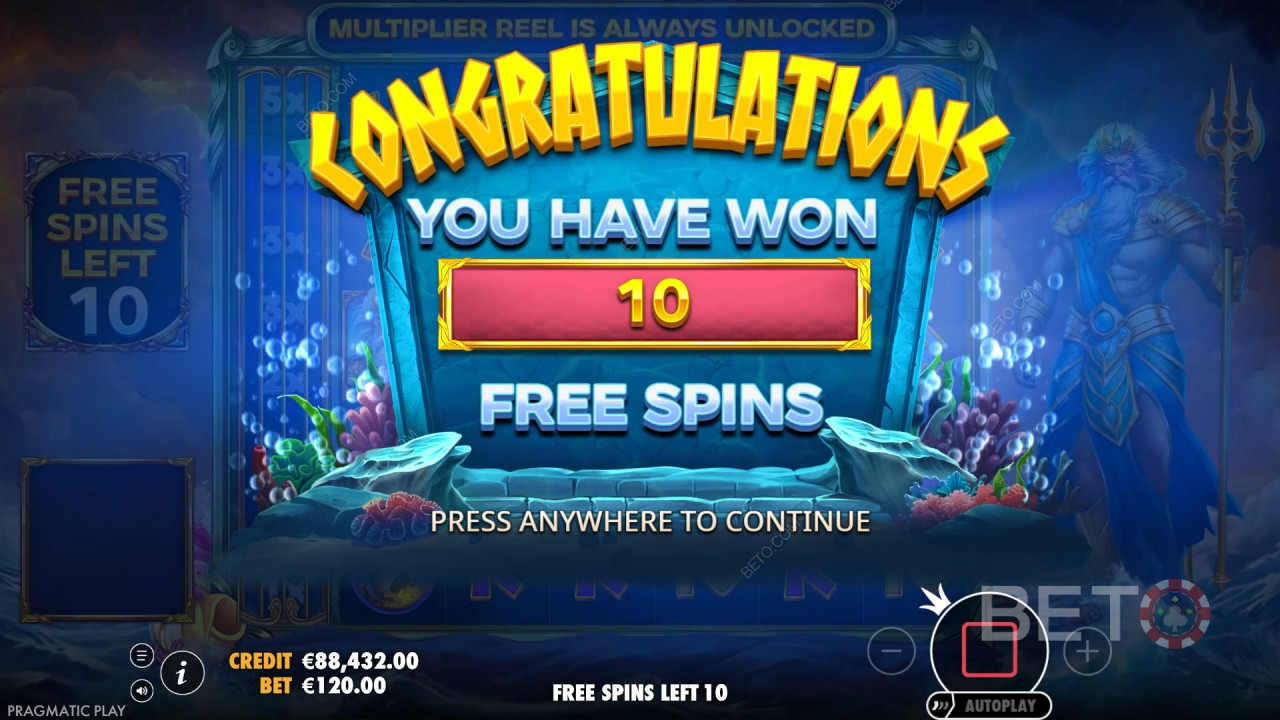 Fitur Bonus Dijelaskan dalam Waves of Poseidon oleh Pragmatic Play