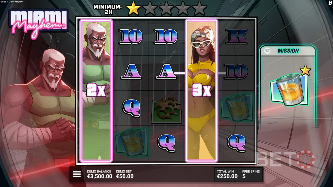 Tema & Desain: Caper Kejahatan Neon