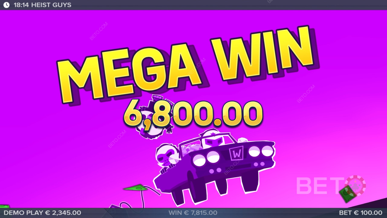 Menangkan 10,000x taruhan Anda di Slot Online Heist Guys!