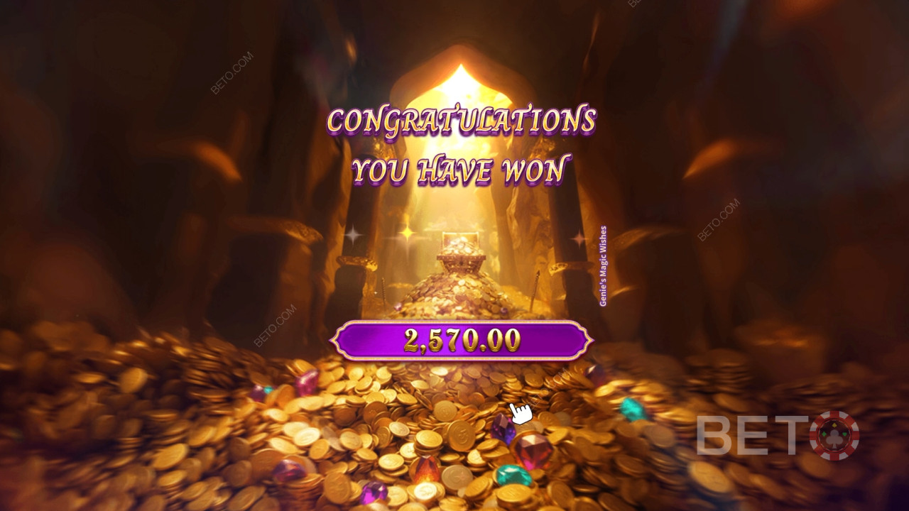 Menangkan 5,000x taruhan Anda di Slot Online Genie
