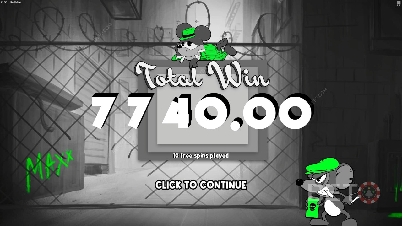 Menangkan 12,500x taruhan Anda di Slot Online Rad Maxx!
