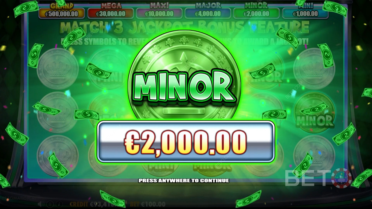 Menangkan 5,000x taruhan Anda di Mesin Slot Uang Tunai Joker