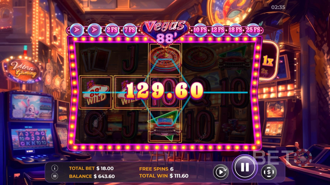 Cara Bermain Vegas 88 dari Vibra Gaming