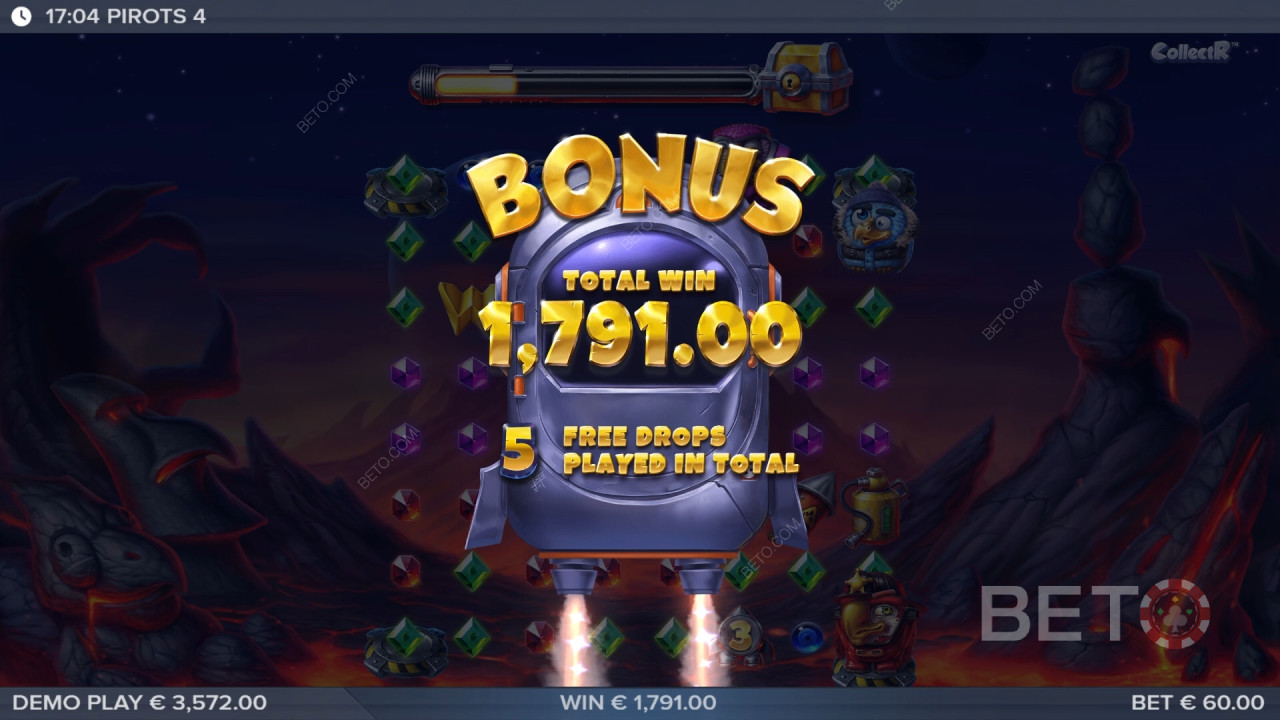 Menangkan 10,000x taruhan Anda di Slot Pirots 4!