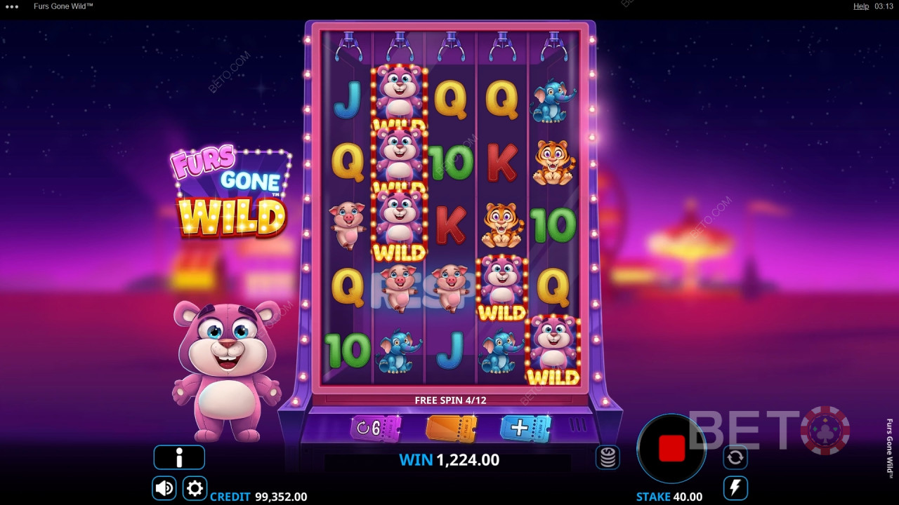 Ulasan Furs Gone Wild oleh BETO Slots