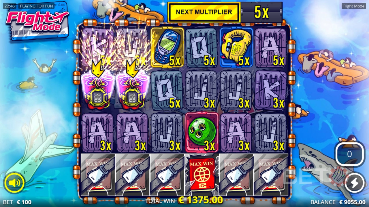 Menangkan 5,051x taruhan Anda di Mesin Slot Mode Penerbangan!