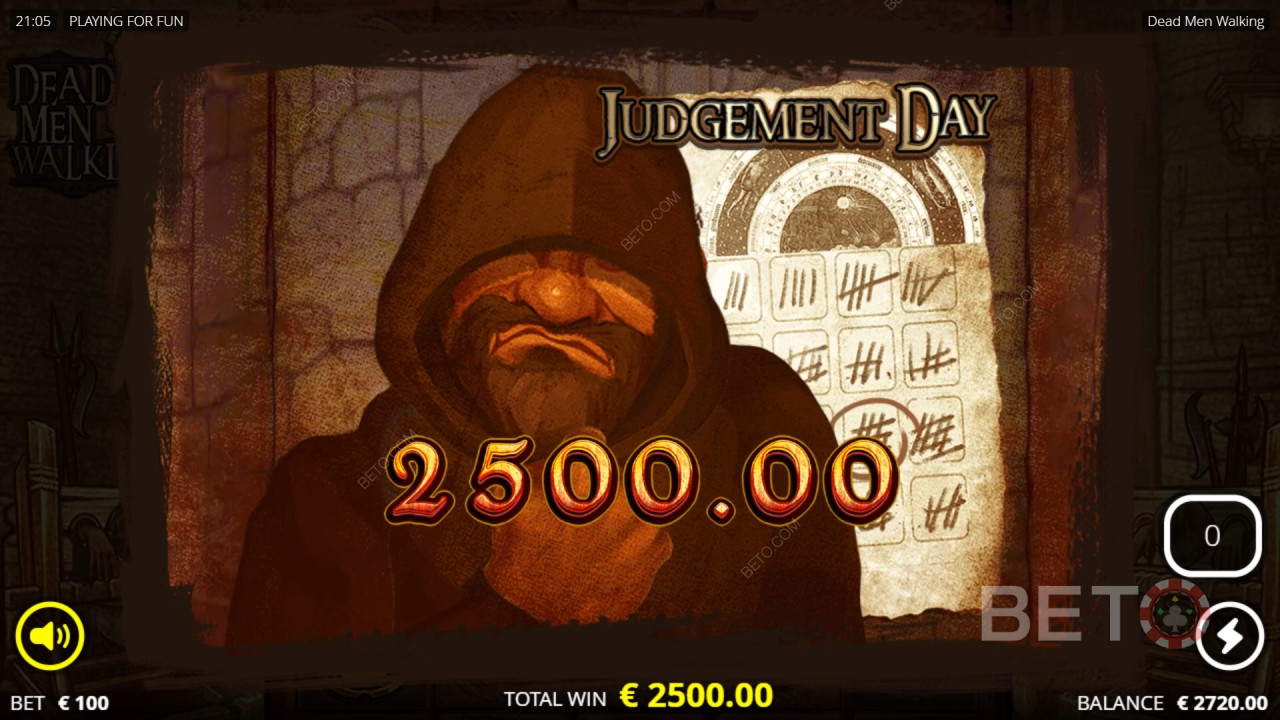 Menangkan 25,313x taruhan Anda di Slot Online Dead Men Walking!