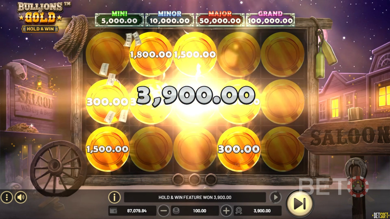 Menangkan 5,000x taruhan Anda di Slot Online Bullions of Gold!
