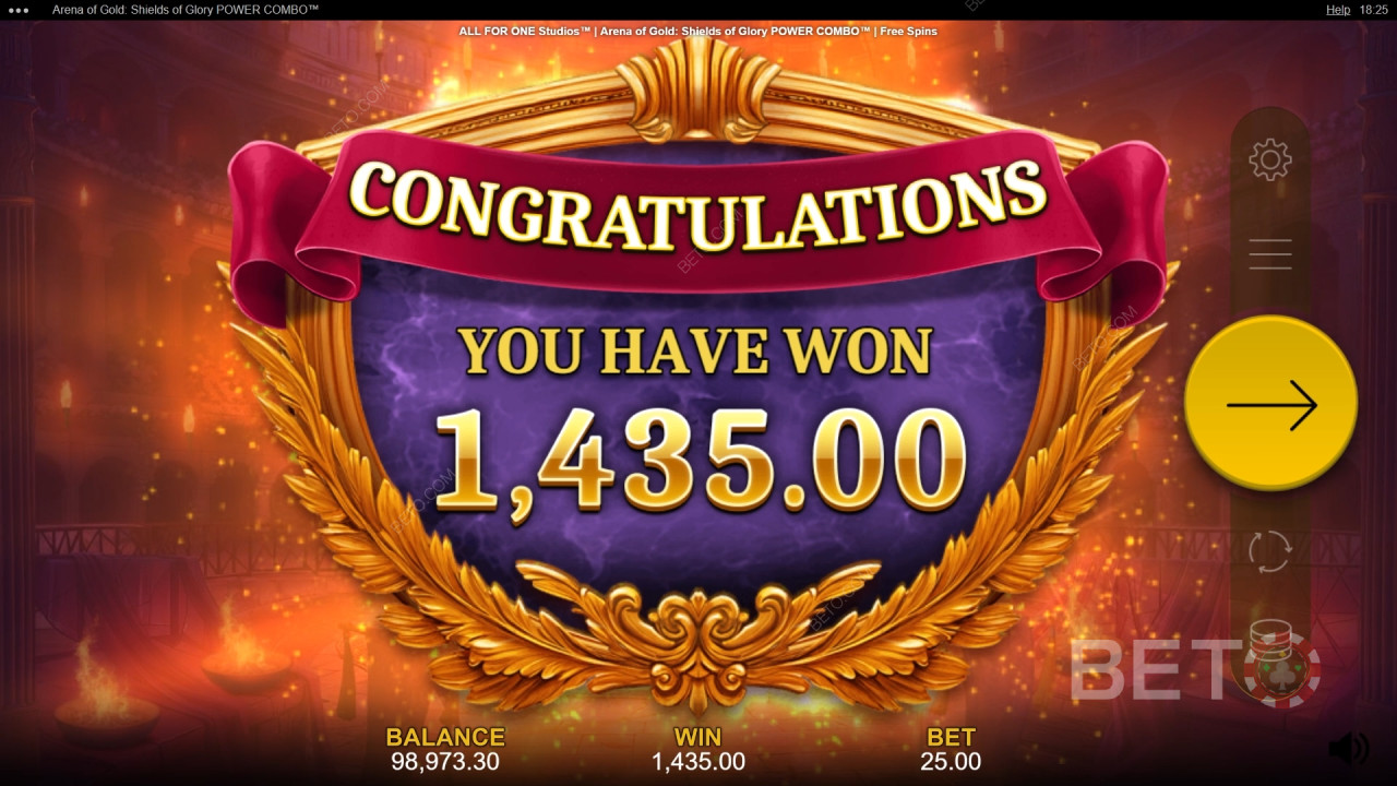 Menangkan 10,000x taruhan Anda di Arena Emas: Slot Video Kombo Kekuatan Perisai Kemuliaan!