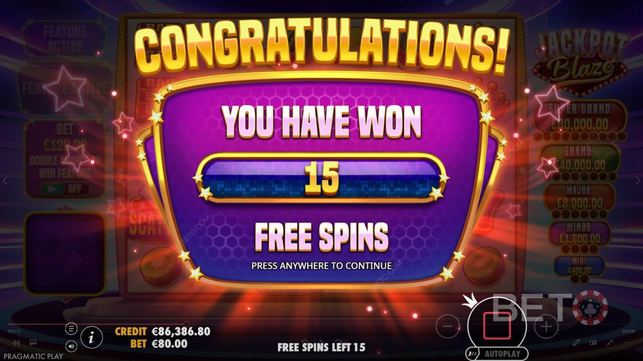 Menangkan 5,000x taruhan Anda di Slot Jackpot Blaze!
