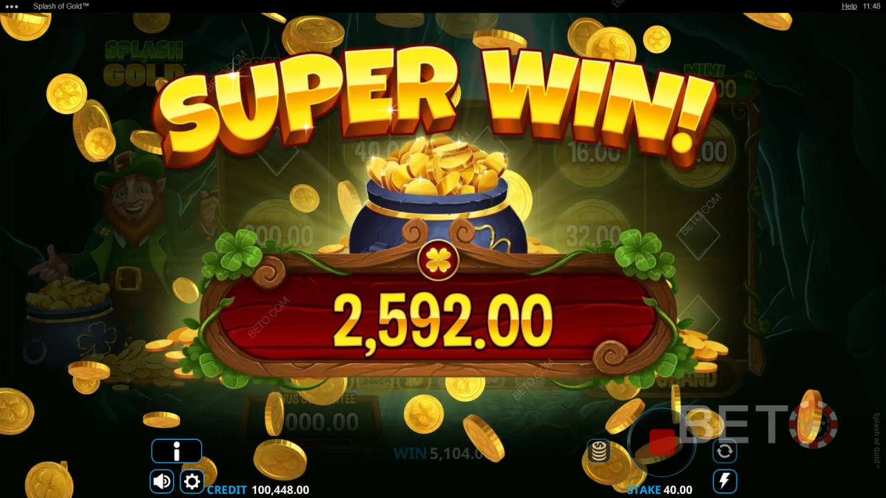 Fitur Bonus Dijelaskan dalam Splash of Gold oleh Wishbone