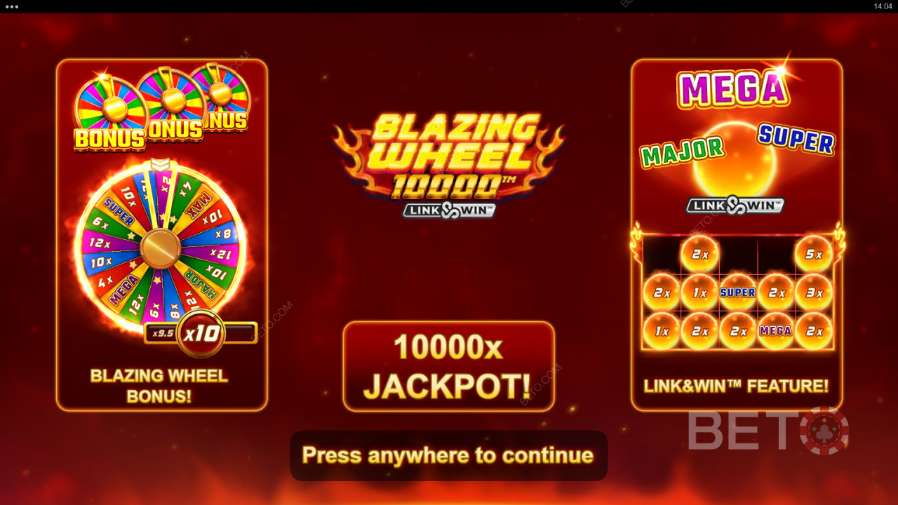 Fitur Bonus Dijelaskan di Blazing Wheel 10000 oleh Nailed It! Permainan
