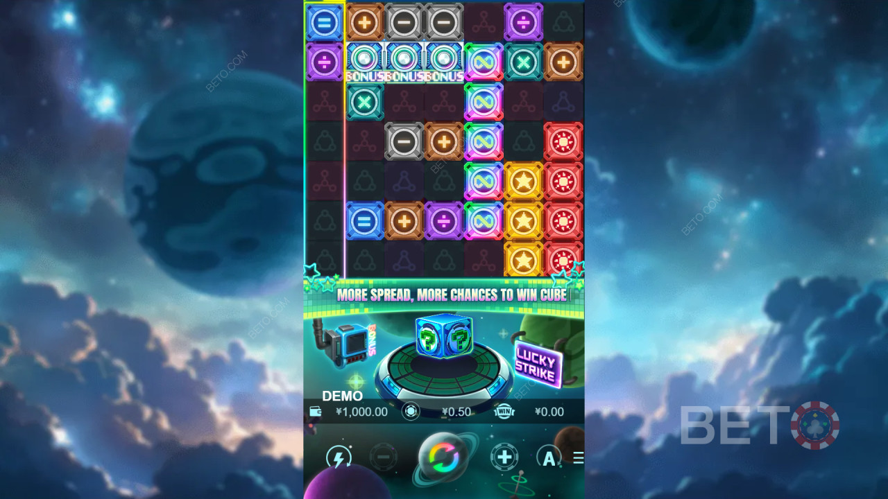 Fitur Bonus Dijelaskan di Cube? oleh PlayStar