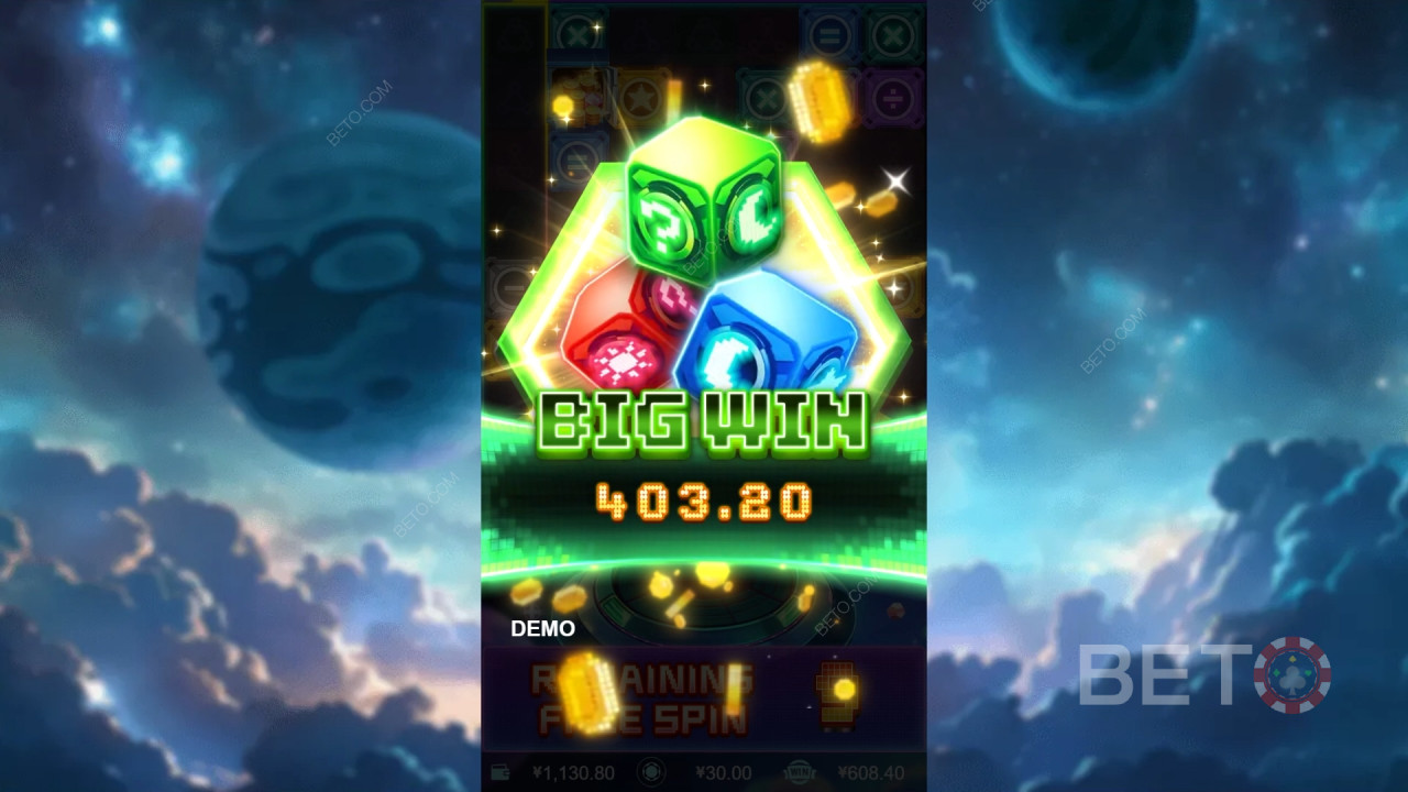 Menangkan 10,000x taruhan Anda di Cube? Slot Video!