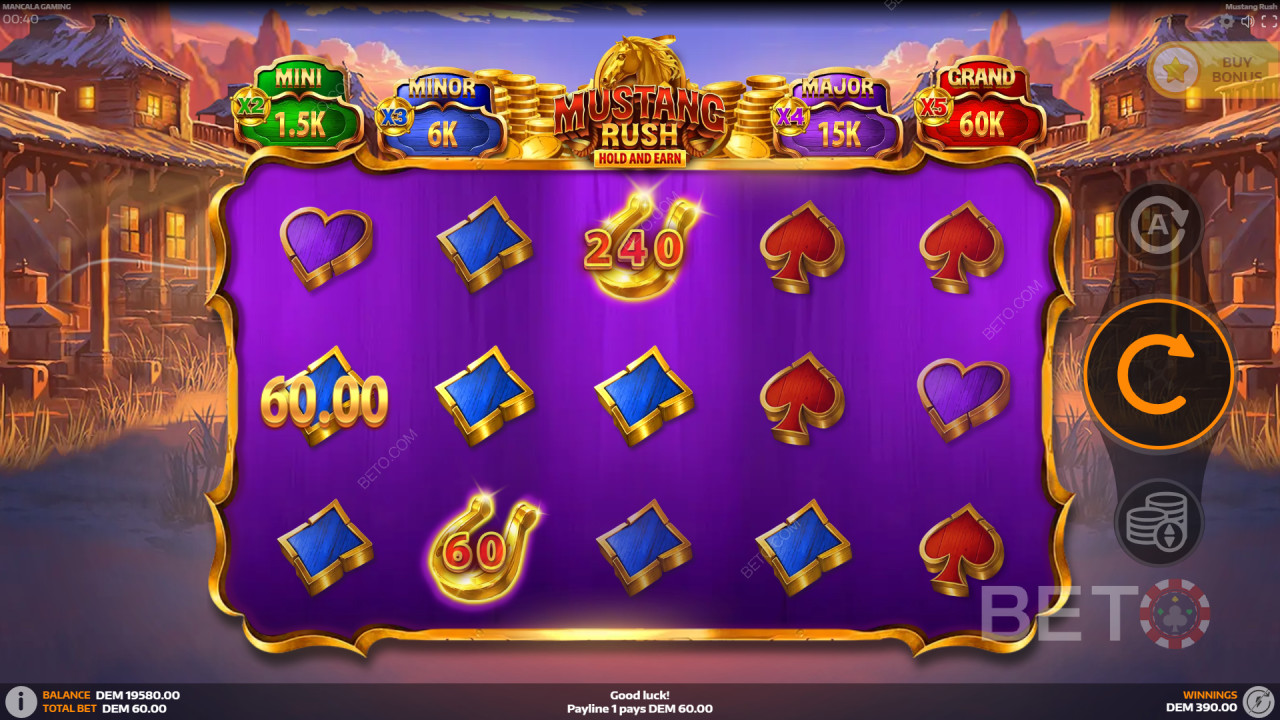 Penjelasan Fitur Bonus di Mustang Rush oleh Mancala Gaming