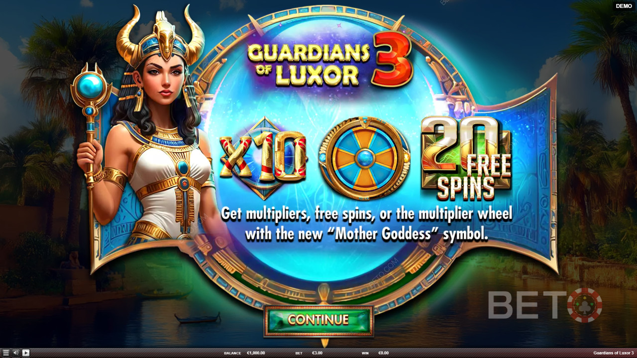 Penjelasan Fitur Bonus dalam Guardians of Luxor 3 oleh Red Rake Gaming