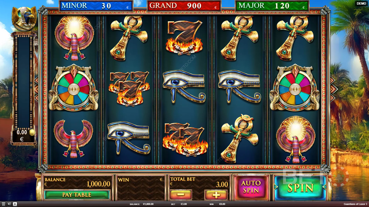 Cara Bermain Game Guardians of Luxor 3 dari Red Rake Gaming